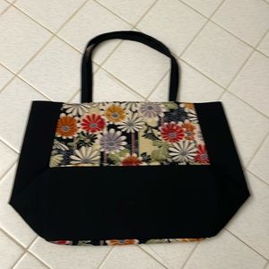 Japanese style colorful tote bag